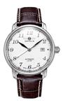 Zeppelin Gents Watch LZ 127 Graf Zeppelin Automatic White-Silver 7656-4