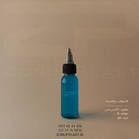 بطری پت ۳۰ سی سی دهانه ۱۸ با درب تتو ۱۸ میل