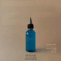 بطری پت ۶۰ سی سی دهانه ۱۸ با درب تتو ۱۸ میل