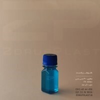 بطری پت ۳۰ سی سی چهار گوش دهانه ۲۸ با درب آب بند بسته ۱۰۰ عددی