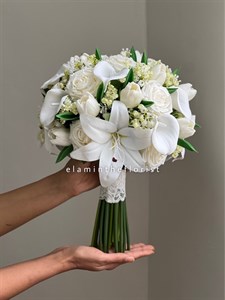 دسته گل مصنوعی عروس مدل لیانا