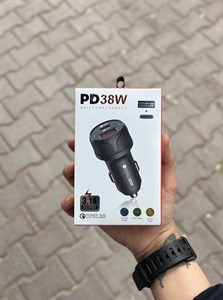 شارژر فندکی  پاور کویک مدل PD38W