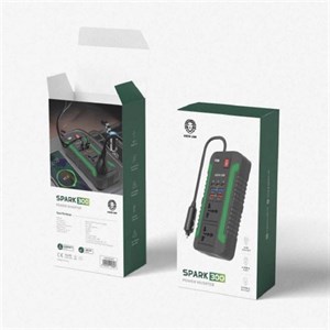 مبدل برق و شارژ داخل خودرو 300 وات گرین (Green Spark 300 Power Inverter) – مدل GNSPI300WAT