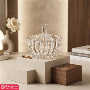 قندان شیشه ای BLINKMAX مدل جنوا
