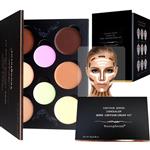 Youngfocus Cosmetics Cream Contour Best 8 Colors Contouring Foundation - Highlighting Makeup Kit/Concealer Palette - Vegan, Cruelty Free and Hypoallergenic - Instruction Manual