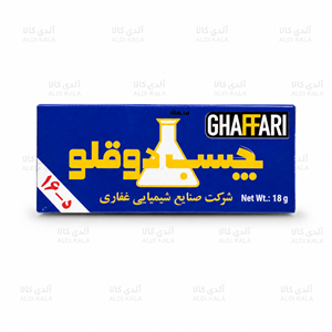 چسب دوقلو غفاری بسته ۱۲ عددی