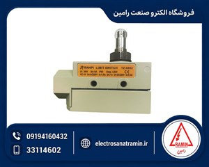 میکروسوئیچ قرقره دار فشاری تیپ کتابی رمپی مدل RAMPI TZ-6002