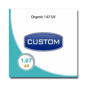 عدسی فشرده  و نازک کاستوم 1.67 | uv400
