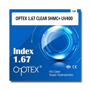عدسی  فشرده و آسفریک اپتکس 1.67 | uv400