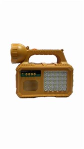 چراغ کمپینگ خورشیدی و شارژی 100 وات