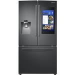 Samsung Black Stainless 24 Cu Ft Family Hub French Door Refrigerator RF265BEAESG