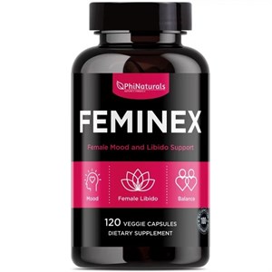 مکمل جنسی بانوان فمنیکس فی نچرالز(۱۲۰عدد) Phi Naturals Feminex