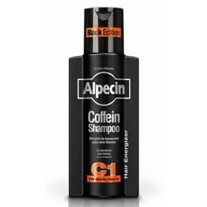 شامپو کافئین دار ضدریزش بلک ادیشن مشکی آلپسین سی وان اصل Alpecin Coffein-Shampoo C1 Black Edition 250ml