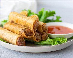 اسپرینگ رول پیتزایی نیمه آماده