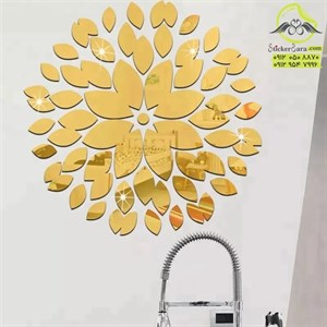 آینه دیواری گل نما