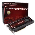 EVGA GeForce GTX 570 1280 MB GDDR5 PCI Express 2.0 2DVI-I/Mini-HDMI SLI Ready Limited Graphics Card, 012-P3-1570-AR
