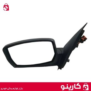 آینه بغل برقی چپ سمند سورن تاشو برقی با راهنما بدون قاب