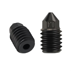 نازل فولادی سخت کاری شده 0.4mm مناسب Bambu Lab X1 / X1C / P1P / P1S