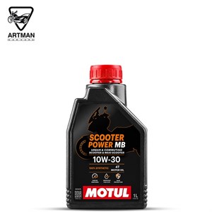 روغن اسکوتر POWER MB10W30 برند موتول MOTUL حجم ۱ لیتر