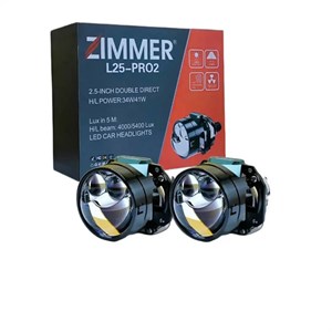 لنز 2.5 اینچ زیمر دو چشم L25PRO2