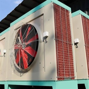 کولر صنعتی آکسیال ظرفیت ۶۰ هزار سه فاز