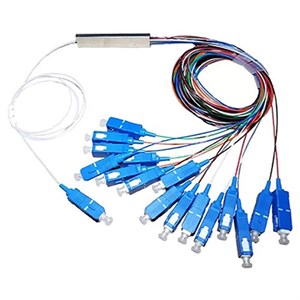 اسپلیتر فیبر نوری ۱ به ۱۶ قلمی PLC splitter 1*16 sc/upc
