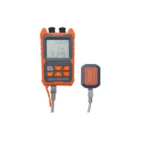 پاورمتر فیبر نوری NOVKER مدل NK200-22 مولتی متر Optical Multi Meter NK200-22 و تستر کابل شبکه (RJ45)