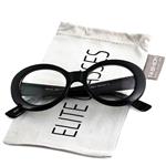 Elite NIRVANA Kurt Cobain Oval Bold Vintage Sunglasses For Women Men Clout Goggle Sunglasses