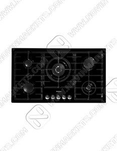 اجاق گاز شیشه ای ۵ شعله نیک کالا مدل GGH-۳۰۱