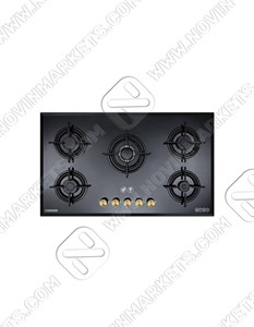 اجاق گاز شیشه ای ۵ شعله درخشان مدل G ۶۰۵