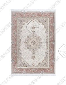فرش محتشم کلاسیک طرح ۱۰ES۰۲۵۰ کرم