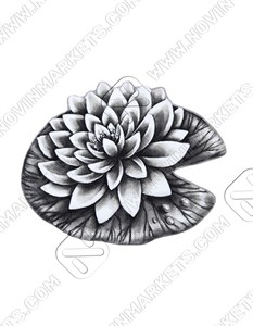 پادری سه بعدی زرباف طرح مرداب
