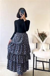 دامن طبقه ای دخترانه و زنانه کد6960