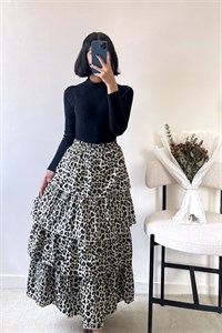 دامن طبقه ای دخترانه و زنانه کد6957