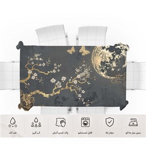 رومیزی ضدلک شب و پروانه ها