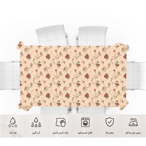 رومیزی ضد لک رز کلاسیک