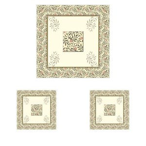رومیزی سه تکه سنتی 1