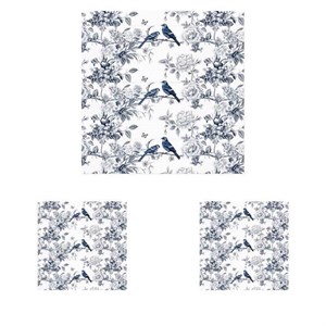 رومیزی سه تکه شاخه و گنجشک