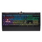 CORSAIR Strafe RGB MK.2 Mechanical Gaming Keyboard - USB Passthrough - Linear and Quiet - Cherry MX Red Switch - RGB LED Backlit