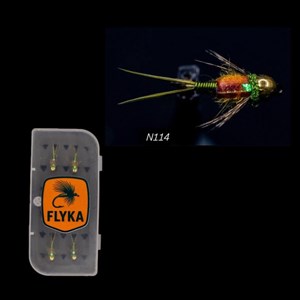 پشه فلای نیمف دمسل N114 damsel nymph – بسته 5 عددی