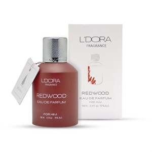ادوپرفیوم لدورا مردانه مدل REDWOOD فرگرنس 100 میلی‌لیتر