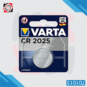 باطری سکه ای VARTA 2025 یک عددی