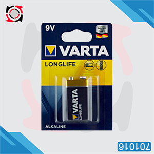 باطری کتابی VARTA آلکالین لانگ لایف 1 عددی