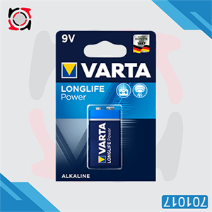 باطری کتابی VARTA آلکالین لانگ لایف پاور 1 عددی