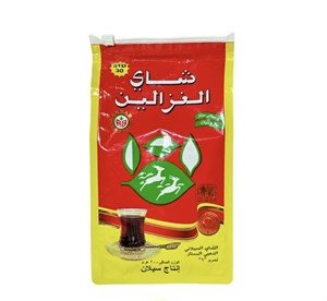 چای دو غزال ساده قرمز نایلونی ۲۰۰ گرم