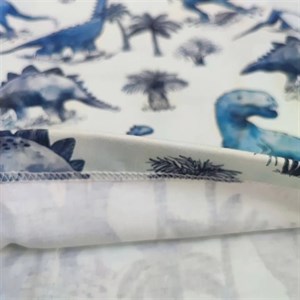 ست بلوز و شلوار راحتی بچگانه طرح دایناسور جنس نخ پنبه