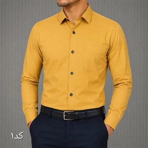 پیراهن آستین بلند مردانه جنس بنگال قواره آزاد در رنگبندی متنوع