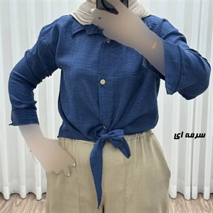 شومیز زنانه گره ای جنس صوفیا 