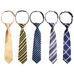 kilofly Pre-tied Adjustable Neck Strap Tie Boys Baby Necktie Value Set of 5