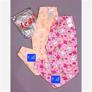 شلوار راحتی زنانه نانو گیاهی قواره بزرگ جیب دار طرح فانتزی سایز 38 تا 50
